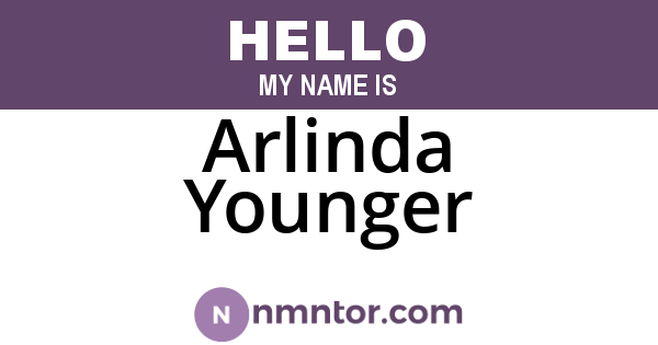 Arlinda Younger