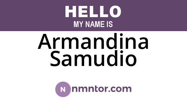 Armandina Samudio