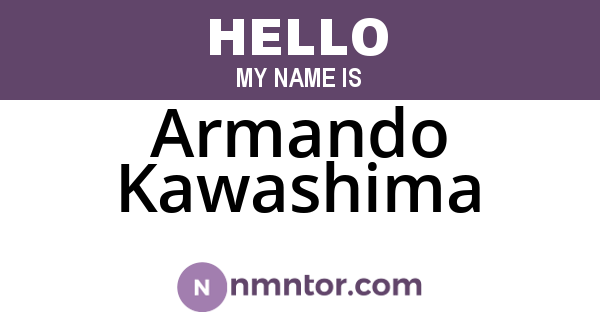 Armando Kawashima