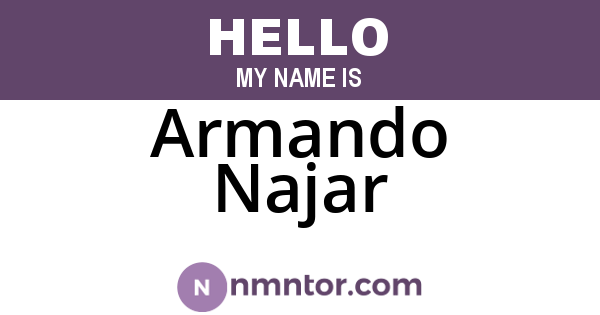 Armando Najar