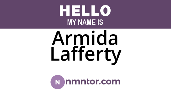 Armida Lafferty
