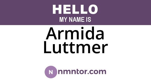 Armida Luttmer