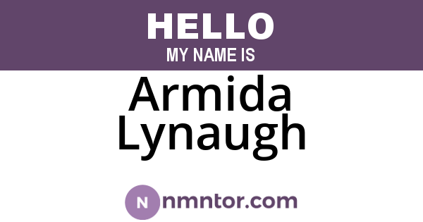 Armida Lynaugh