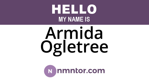 Armida Ogletree