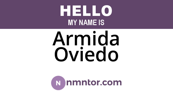 Armida Oviedo