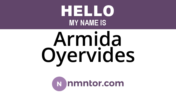 Armida Oyervides