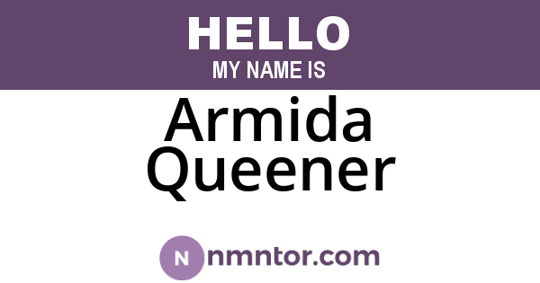 Armida Queener