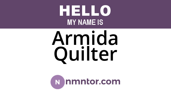 Armida Quilter