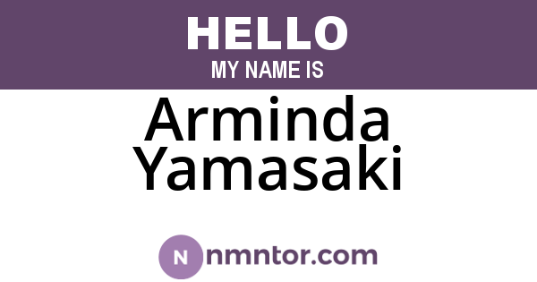 Arminda Yamasaki