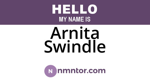 Arnita Swindle