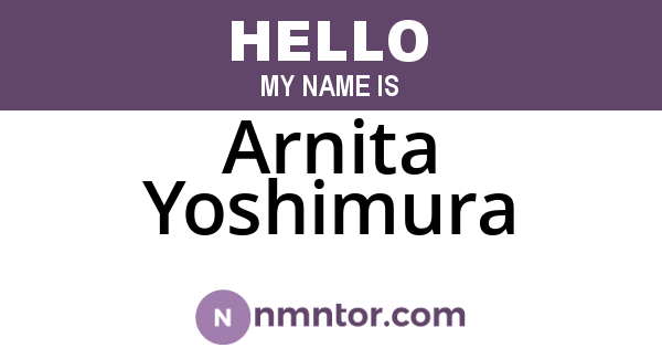 Arnita Yoshimura