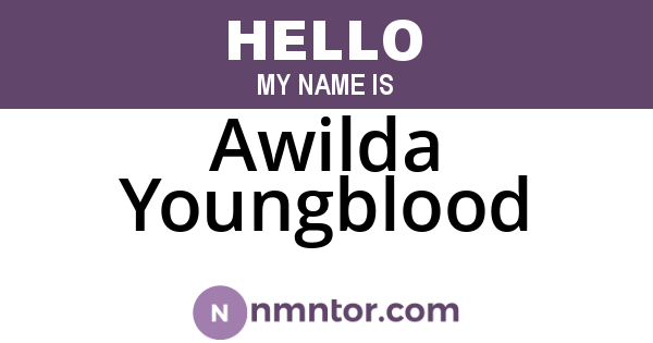 Awilda Youngblood