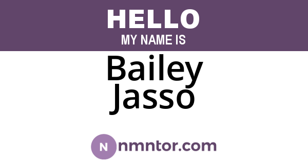 Bailey Jasso