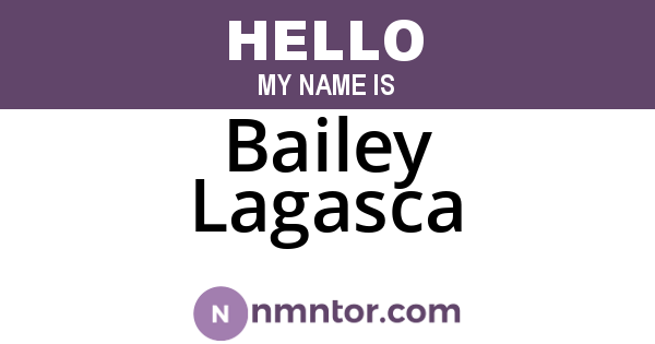 Bailey Lagasca