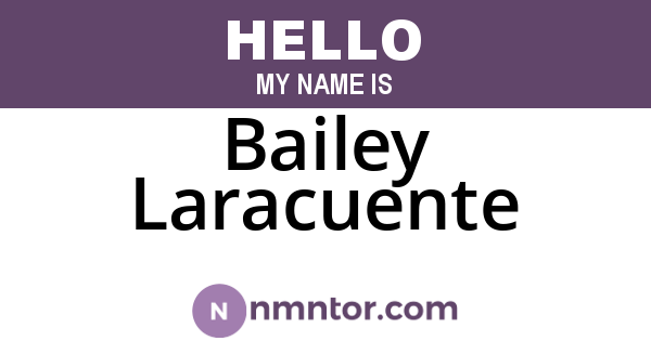 Bailey Laracuente