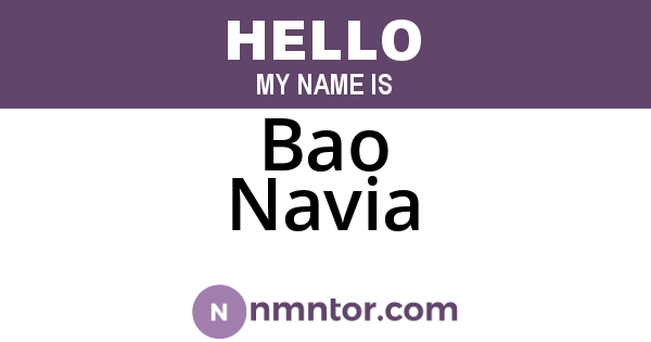 Bao Navia