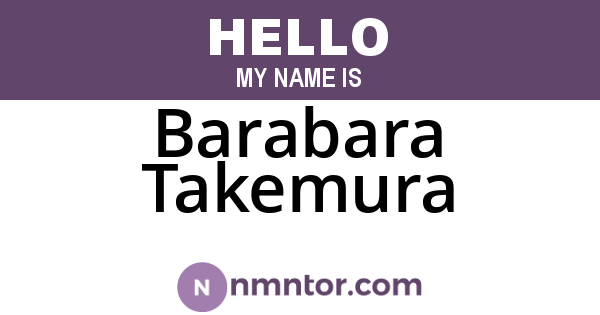 Barabara Takemura
