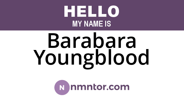 Barabara Youngblood