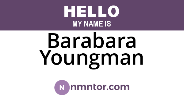 Barabara Youngman