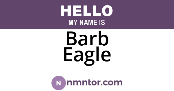 Barb Eagle