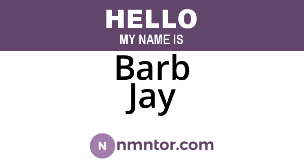 Barb Jay