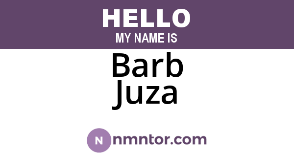 Barb Juza