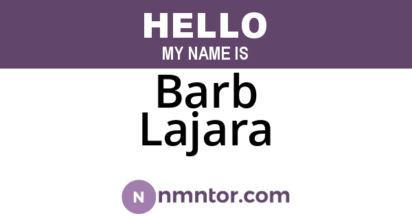 Barb Lajara