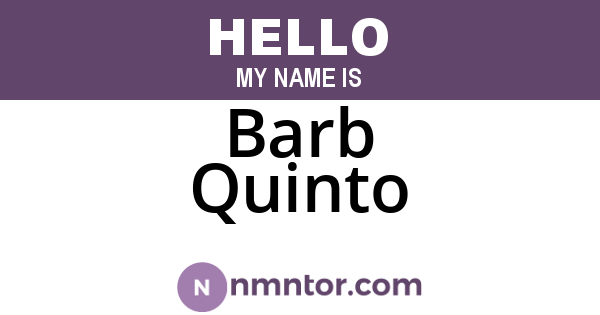 Barb Quinto