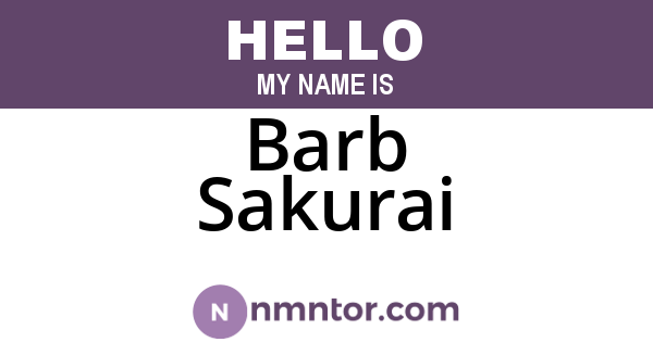 Barb Sakurai