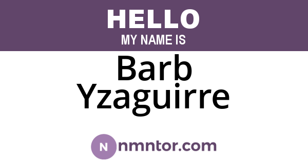 Barb Yzaguirre