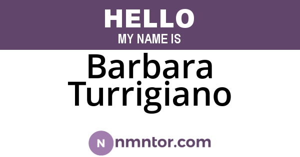 Barbara Turrigiano