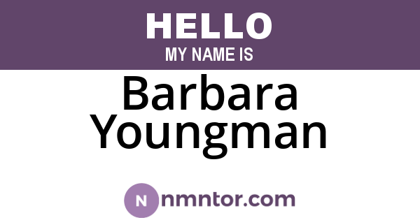 Barbara Youngman
