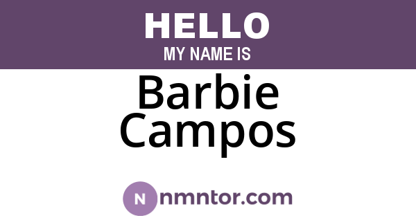 Barbie Campos
