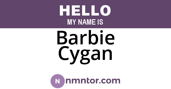 Barbie Cygan