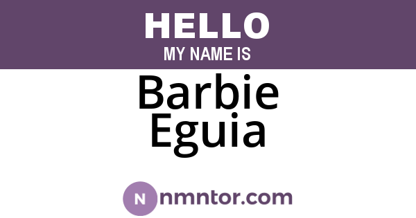 Barbie Eguia