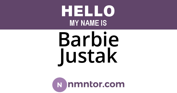 Barbie Justak