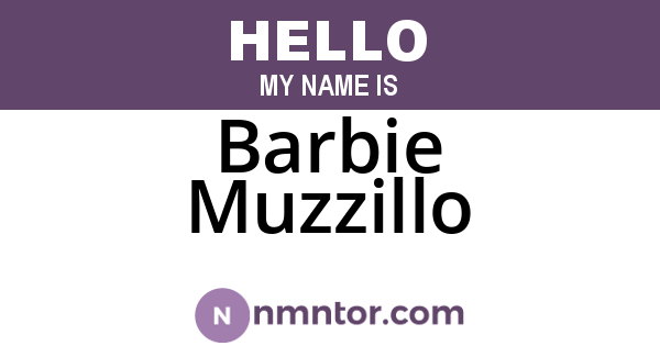 Barbie Muzzillo