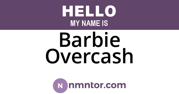 Barbie Overcash