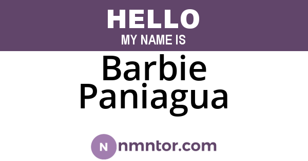 Barbie Paniagua