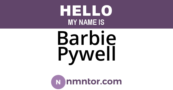 Barbie Pywell