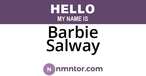 Barbie Salway
