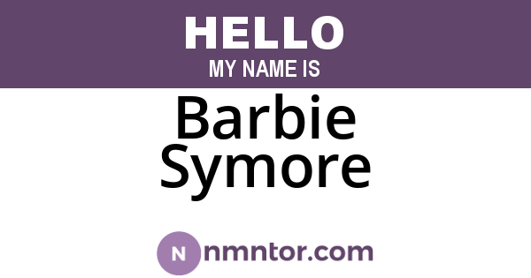 Barbie Symore