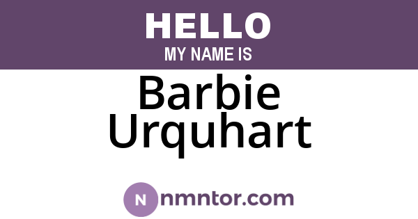 Barbie Urquhart