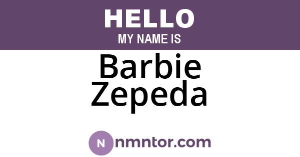 Barbie Zepeda