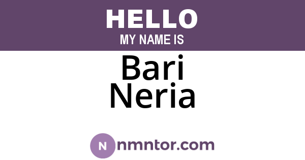 Bari Neria