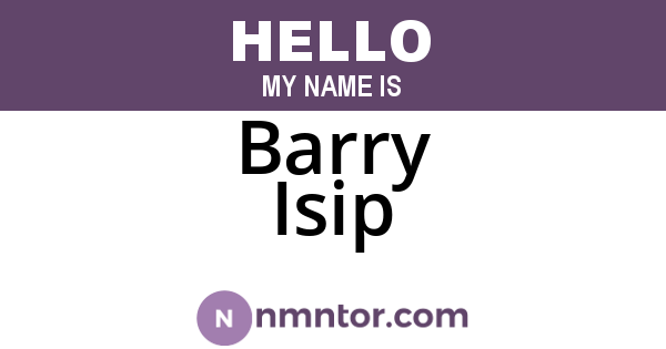 Barry Isip