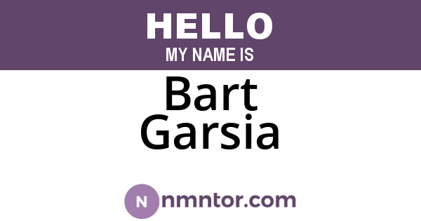 Bart Garsia