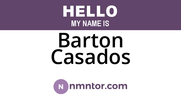 Barton Casados