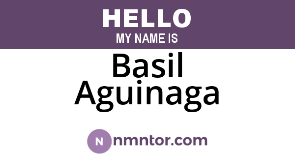 Basil Aguinaga