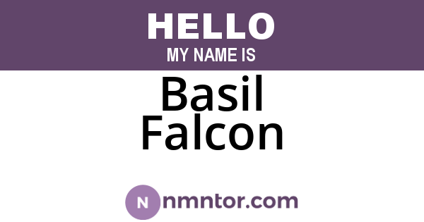 Basil Falcon